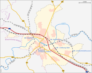 Verkehrsknotenpunkt Limburg: Bestens angebundener Wirtschaftsstandort im Rhein-Main-Gebiet